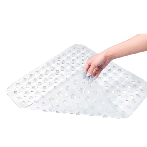 LIXSAZSE Badezimmer Anti Rutsch Matte mit Saugnapf Küchenmatten Wasser Fußmatte Waschbar Badewanne Teppich Wohnzimmer Toilette Waschraum von LIXSAZSE