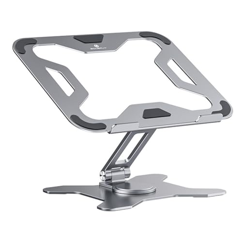 LIXSAZSE Boneruy Faltbarer Tablet Halter Drehbare verstellbare Laptop Ständerhalterung Tragbare Desktop Notebook Computerhalterung LIXSAZSE Boneruy Faltbarer Tablet Halter Drehbare verstellbare Laptop Ständerhalterung Tragbare Desktop Notebook Computerhalterung von LIXSAZSE