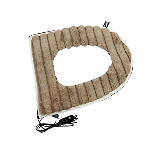 LIXSAZSE Einfach zu installierender Universal Toilettensitz, Schnellverschluss, Absenkautomatik, Schnellverschluss Sitz, beheizter Toilettensitzbezug, Toilettendeckel, khaki LIXSAZSE Einfach zu installierender Universal Toilettensitz, Schnellverschluss, Absenkautomatik, Schnellverschluss Sitz, beheizter Toilettensitzbezug, Toilettendeckel, khaki von LIXSAZSE