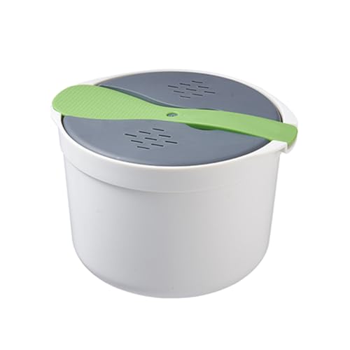 LIXSAZSE Home Office Mikrowelle Reiskocher abnehmbar waschbar multifunktionaler Dampftopf Kochgeschirr Küchenhelfer, Grün LIXSAZSE Home Office Mikrowelle Reiskocher abnehmbar waschbar multifunktionaler Dampftopf Kochgeschirr Küchenhelfer, Grün von LIXSAZSE