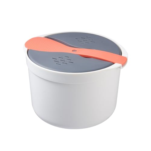 LIXSAZSE Home Office Mikrowelle Reiskocher abnehmbar waschbar multifunktionaler Dampftopf Kochgeschirr Küchenhelfer, Orange LIXSAZSE Home Office Mikrowelle Reiskocher abnehmbar waschbar multifunktionaler Dampftopf Kochgeschirr Küchenhelfer, Orange von LIXSAZSE