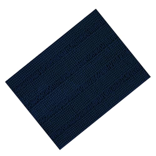 LIXSAZSE Multifunktionale und umweltfreundliche Matte für Badezimmer, rutschfest, saugfähig, Badezimmer Bodenmatte, WC Bodenmatte, Navy blau, 43 * 61 LIXSAZSE Multifunktionale und umweltfreundliche Matte für Badezimmer, rutschfest, saugfähig, Badezimmer Bodenmatte, WC Bodenmatte, Navy blau, 43 * 61 von LIXSAZSE