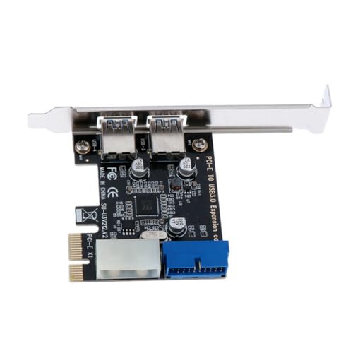 LIXSAZSE PCI E zu USB 3.0 Erweiterungskarte 5 Gbps Speed Hub Heimcomputer Adapter Konverter Board Mainboard Ersatzteile LIXSAZSE PCI E zu USB 3.0 Erweiterungskarte 5 Gbps Speed Hub Heimcomputer Adapter Konverter Board Mainboard Ersatzteile von LIXSAZSE