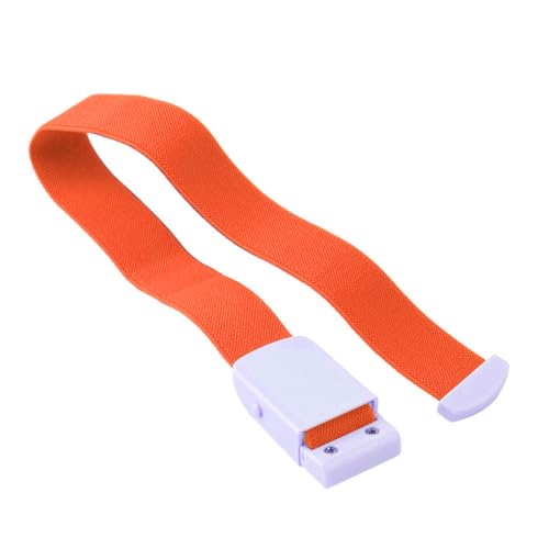LIXSAZSE Tourniquet Buckle Emergency Outdoor Camping Quick Release Strap Verstellbares tragbares Backpacking Home Zubehör, Orange von LIXSAZSE