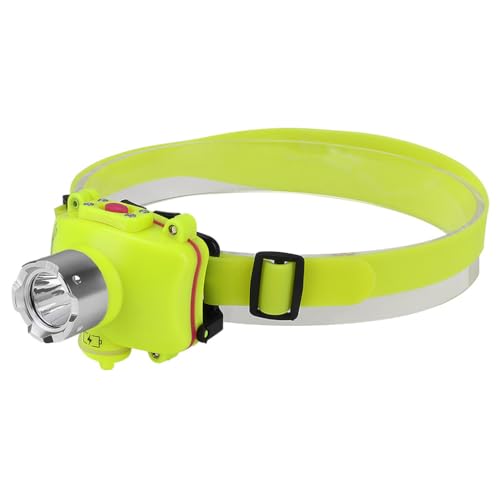 LIXSAZSE Wasserdichter Scheinwerfer Schwimmen Tauchen Kopflicht Wiederaufladbare USB-Taschenlampe Einstellbar mit Stirnband Notfalljagd LIXSAZSE Wasserdichter Scheinwerfer Schwimmen Tauchen Kopflicht Wiederaufladbare USB-Taschenlampe Einstellbar mit Stirnband Notfalljagd von LIXSAZSE