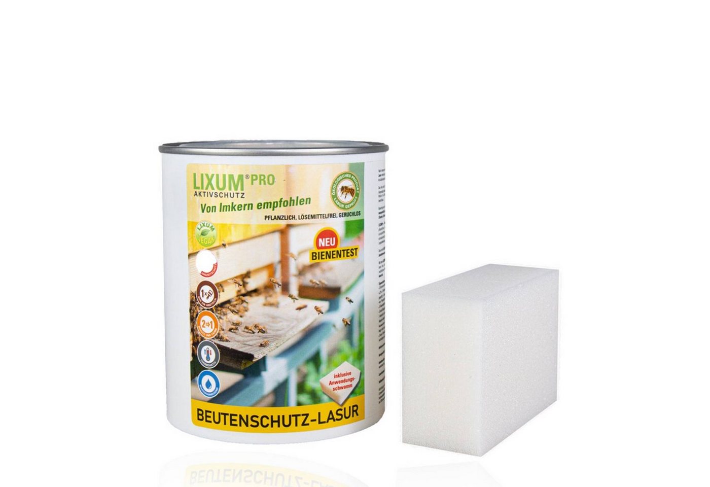 LIXUM Holzschutzlasur LIXUM PRO 100% biologische & natürliche Beutenschutz Lasur von LIXUM
