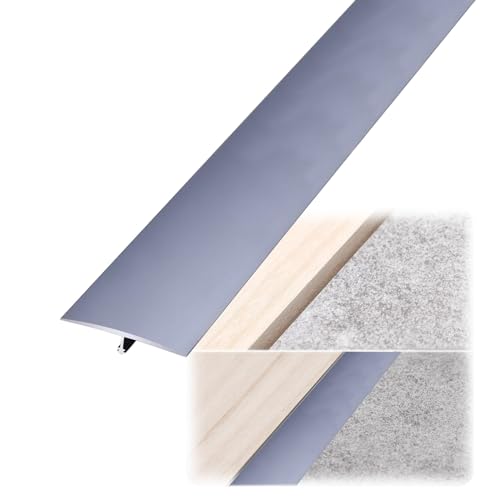 Aluprofil Übergangsprofil T-Profil | Leicht Zu Schneiden Boden -Teppich Laminat Übergangsleiste Flach | Pflegeleicht Übergangsschiene Dehnungsfugenprofil Vinyl, Arbeitsplatte Abschlussleiste von LIYI929GP