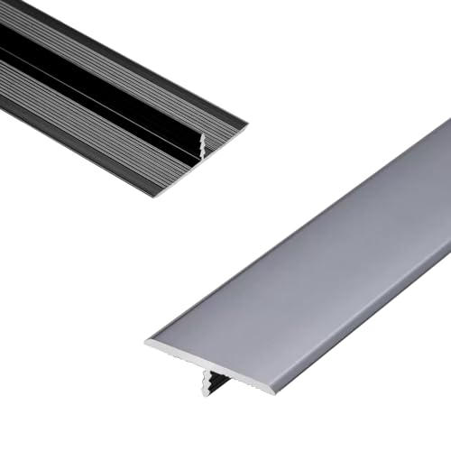 LIYI929GP T-Profil Übergangsschiene Übergangsprofil Breite 15 20 33 40mm, Bodenübergangsstreifen Dauerhaft Aluminium Ausgleichsprofil Schwarz Weiß Gold, Bodenleiste Türleiste Türschwellen Leiste LIYI929GP T-Profil Übergangsschiene Übergangsprofil Breite 15 20 33 40mm, Bodenübergangsstreifen Dauerhaft Aluminium Ausgleichsprofil Schwarz Weiß Gold, Bodenleiste Türleiste Türschwellen Leiste von LIYI929GP