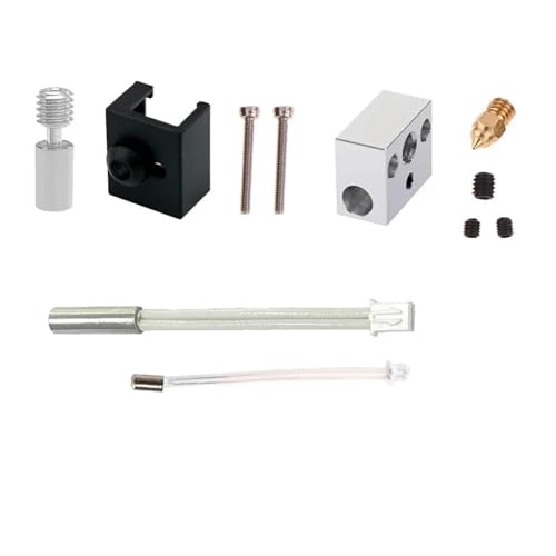 LIYIANWAN tianwandong 300℃/Standard 260℃ Temperatur Pro Heizblock-Kit for Ender-3 S1 CR-10 Smart Pro Drucker mit Extruder(Heating Block Kit-1) von LIYIANWAN