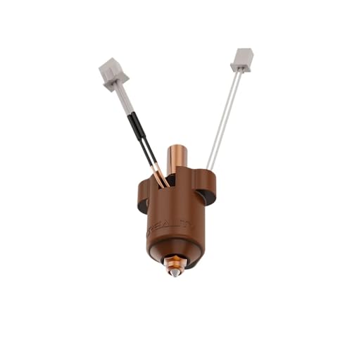 LIYIANWAN tianwandong Original 3 V3 Keramik-Heizblock 3D-Druckerteile (Bimetall-Materialdüse 0,4 mm * 2) von LIYIANWAN