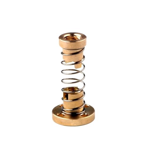 LIYIANWAN tianwandong T8-Gewindespindel, spielfreie Federmutter, beladene Eliminierungsspaltmutter, Gewindestange mit 2 mm/4 mm/8 mm, 3D-Druckerteile(Lead 4MM) von LIYIANWAN