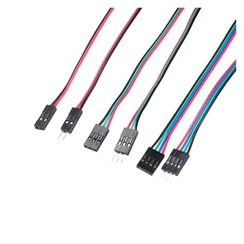 tianwandong 1/5 stücke 2pin 3pin 4pin Männlich Weiblich Kabel 70cm 3D Drucker Kabel Doppel-Kopf Terminal Jumper Draht Dual Headed Linie(2-pin,5PCS) von LIYIANWAN