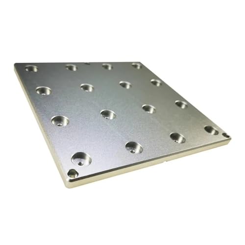tianwandong 1 stücke M Bett Unterstützung Aluminium Plate150x150x8mm Magnetische Stahl-3D Drucker Teile(Plate with Magnets) von LIYIANWAN