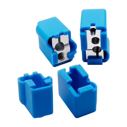 tianwandong 1 stücke Volcano Beheizten Block Extruder Aluminium HotEnd Beheizten Block Silikon Socke Fall Abdeckung 3D Drucker Teile Silikon Hülse(Volcano PT100 Kit) von LIYIANWAN