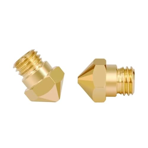 tianwandong 10 stücke MK10 Düse 0,2 0,4-1,0mm/1,75mm M7 Extruder Messing Druckkopf for 3D Drucker Wanhao D4/I3(0.3mm) von LIYIANWAN