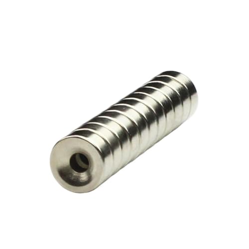 tianwandong 12 Teile/los Reprap K800 Runde Super Spezielle Magnetische Halter Senkkopf Magnet Gestapelt for 3D Drucker Teile von LIYIANWAN