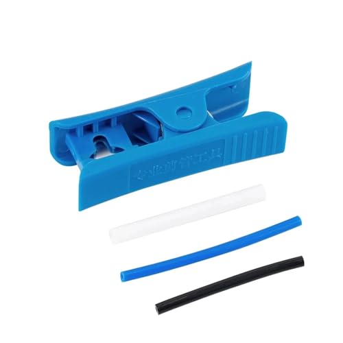 tianwandong 1M 2M Rohr Rohr Extruder 1,75mm ID2mm OD4mm Blau Weiß Mit Cutter Filament 3D Drucker Teile(Transparent,1 Meter) von LIYIANWAN