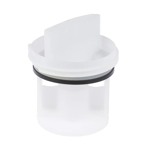 tianwandong 1Pc Entwässerung Pumpe Ablauf Outlet Dichtung Stecker Filter Ablauf Pumpe Filter Trommel Waschmaschine Zubehör(Bianco) von LIYIANWAN