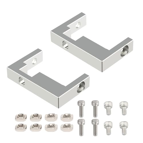tianwandong 2set 2020 2040 Aluminium Legierung Profil Befestigung Block 3D Drucker Zubehör for MGN12 Linear Führungsschiene Festen Block for Ender 3(2040) von LIYIANWAN