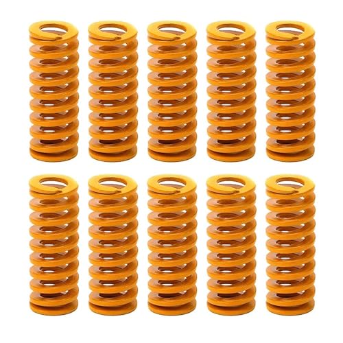 tianwandong 5/10 PCS 8 * 20mm 3D Drucker Motherboard Kompression Quellen Licht Last for CR-10 Ender 3 HeatBed Frühling Unten Verbinden nivellierung(GELB,10PCS Spring) von LIYIANWAN