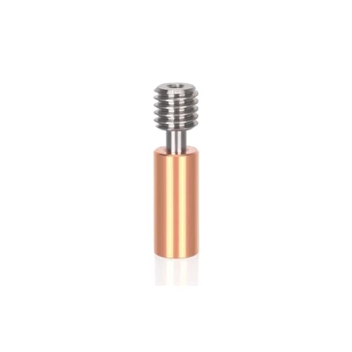 tianwandong Alle Metall-Heatbreak-Legierung Heat Break Edelstahl 3D-Druckerteile for H2 Extruder BX V6 Throat Hotend(Bi-Metal,1PC) von LIYIANWAN