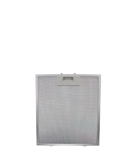 tianwandong Fettfilter 305 x 267 x 9 mm, silberfarben, Dunstabzugshaubenfilter, Metallgitter, Abluftfilter, Aluminium-Aspirator(Black) von LIYIANWAN