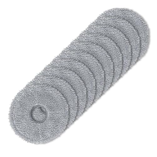 tianwandong Kehrmaschine Zubehör Lappen Reinigungspad for 9590/9990 /10090 Spin for Revolution Ultra Power Sweeper Ersatzteile(10 PACK) von LIYIANWAN