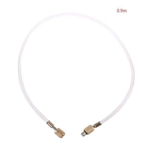 tianwandong Klimaanlage Fluorid Rohr Hochdruck Rohr Kühlschrank Flüssigkeit Zugabe Fluor Schlauch Conditioner Zubehör Auto(Matric Head 0.9m) von LIYIANWAN