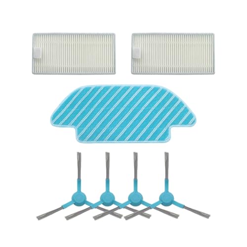 tianwandong Seitenbürstenfilter Stoffmopp Zubehör for Roboterstaubsauger der Serie 4090 4690 4490 5490 Stoffmopp-Einsatzsatz(Chocolate) von LIYIANWAN
