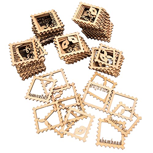100pcs Retro Pastoral DIY Holz Fotorahmen Kunsthandwerk für Coffeeshop School 100pcs Retro Pastoral DIY Holz Fotorahmen Kunsthandwerk für Coffeeshop School von LIYJTK