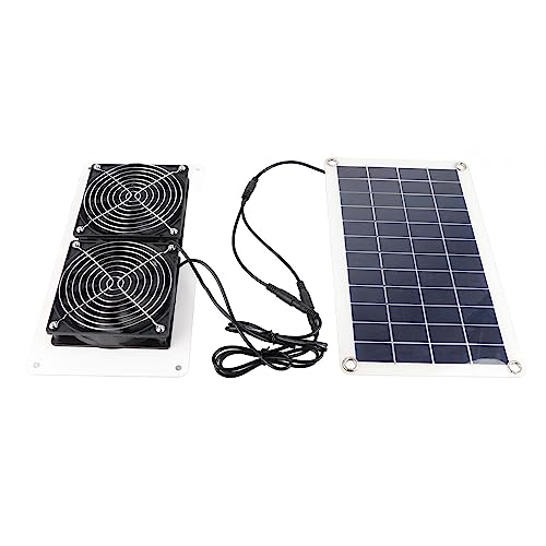 10W 18V Solar angetriebene Dual -Lüfter -Kit tragbare Solarabluftventilator für Hühnerkoops Greenhouses Haustierhäuser 10W 18V Solar angetriebene Dual -Lüfter -Kit tragbare Solarabluftventilator für Hühnerkoops Greenhouses Haustierhäuser von LIYJTK