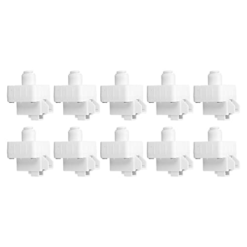 10pcs 1/4in -Rohr Schnellanpassung an Verbinden von Ventildruckregler -Regler -Ventil für Wasserreiniger 0- von LIYJTK