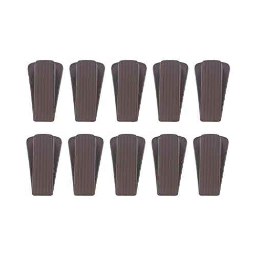 10pcs braune Türstopper Set praktisch praktisch robust ohne Verformungstür Stopp Keilkit für Home Office 10pcs braune Türstopper Set praktisch praktisch robust ohne Verformungstür Stopp Keilkit für Home Office von LIYJTK