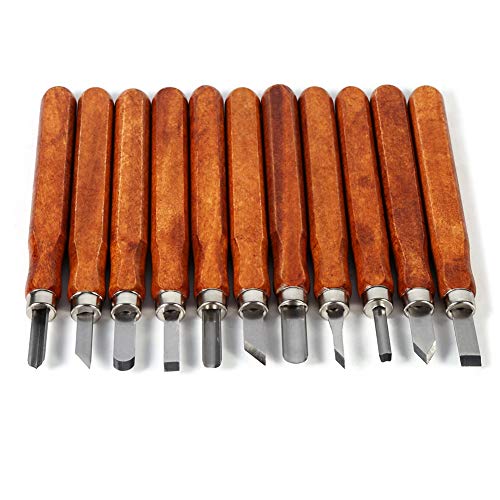 11PCS -Schnitzwerkzeuge Hochwertiges Holzmesser -Handwerksmeißel Set für detaillierte Schnitzen und DIY -Kunst 11PCS -Schnitzwerkzeuge Hochwertiges Holzmesser -Handwerksmeißel Set für detaillierte Schnitzen und DIY -Kunst von LIYJTK