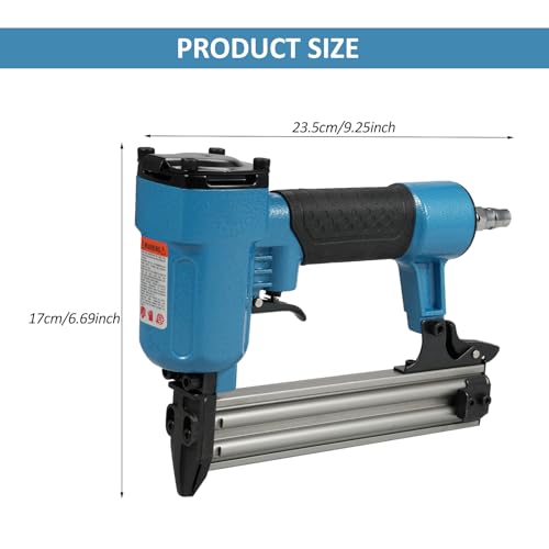 18 Micro Pin Nailer Air Powered Nageling Machine für Holzbearbeitung Möbeldekoration mit 5000 PCS Nails & Storge Box Tragbares Kit 18 Micro Pin Nailer Air Powered Nageling Machine für Holzbearbeitung Möbeldekoration mit 5000 PCS Nails & Storge Box Tragbares Kit von LIYJTK