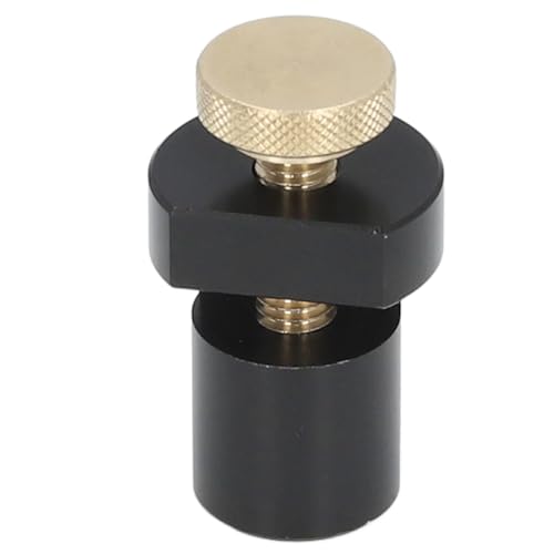 20 -mm -Hundelochgrenze Block Aluminiumlegierung Lineal Lineal Treppe Holzbearbeitungswinkel Klemme für Schreinerprojekte (Schwarz) von LIYJTK