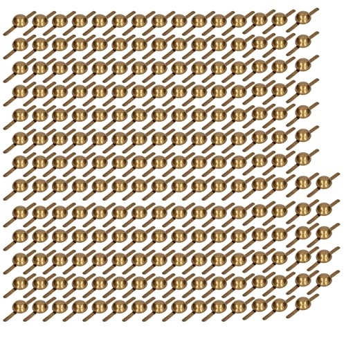 200pcs Polstertätigkeiten Metallbeschichtung robuster glänzend einfach Installation Dekorative Nägel Kleidung Taschen Schuhe Punk DIY Handwerks von LIYJTK