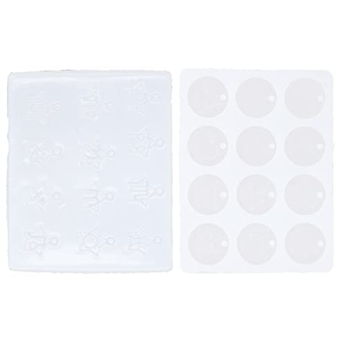 2pcs Fondantformen runde elastische Silikon -Schokoladenkuchenform von LIYJTK
