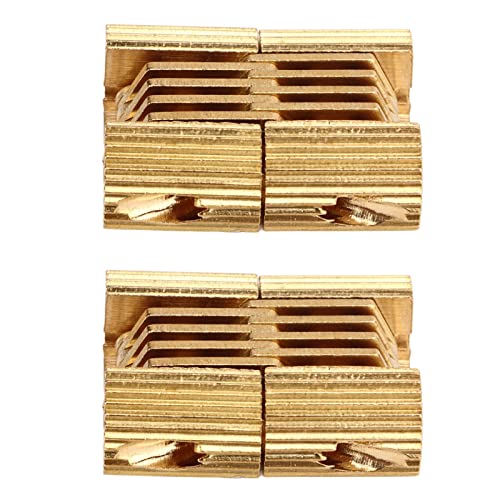 2pcs versteckte Scharniere 180 Grad Öffnung Kupfer Versteckte Scharniere für Schrank Tür Geschenkbox von LIYJTK