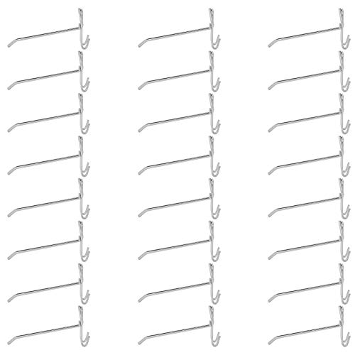 30pcs Supermarkt Haken Haken Grid Shelf Schmuckstücksschelfhaken 3,5 mm Dicke für die Lageranzeige (15 cm lang) von LIYJTK