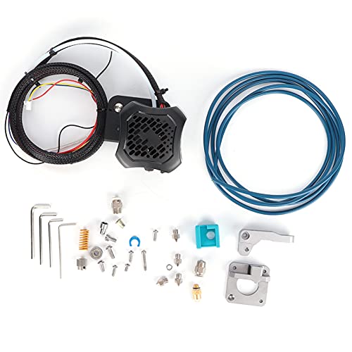 3D -Drucker Full Extruder Asseled Kit Ptfe Tube 0,4 mm Messingdüse DC24V Ender 3 V2 Kit Set Set von LIYJTK