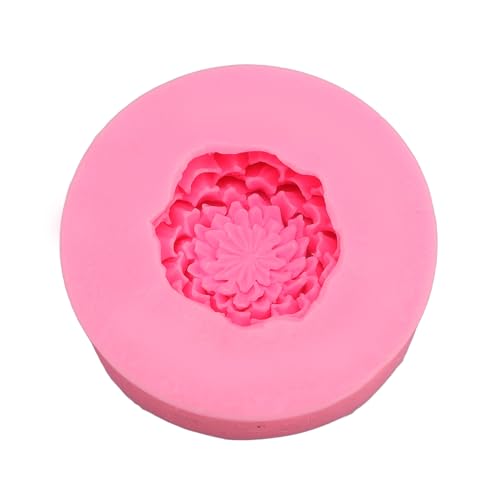 3D -Pingstaste Blumen -Silikonkerzenform stark dauerhafte temperaturfeste, leicht zu reinigende DIY -Enthusiasten von LIYJTK