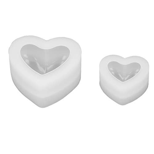 3D herzförmige Silikonform Kristall Aromatherapie Gips Seife DIY Schimmelpilze für Kunsthandwerk 3D herzförmige Silikonform Kristall Aromatherapie Gips Seife DIY Schimmelpilze für Kunsthandwerk von LIYJTK