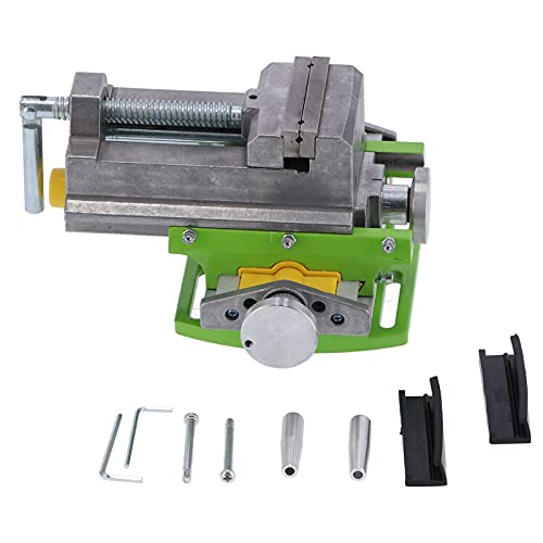 3in Kreuz bank Vise Aluminium legierung Struktur Handwerkzeug mit drehenden Griff für Holz bearbeitung von LIYJTK