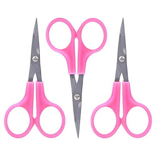 3pcs 4.5in Stickerei Schere Ellbogen Edelstahl Abs Kunststoffgriff handgefertigtes Handwerkswerkzeug von LIYJTK
