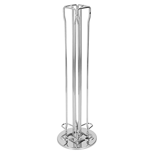 40 Kapselkaffee -Pod -Halter 360 Grad rotierender Karussell -Lagerorganisator für Kapseln (Silber) von LIYJTK