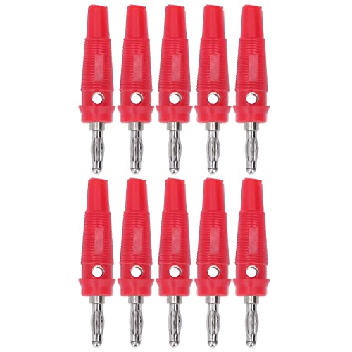 4mm Banana Plug Socket Anschlussanschluss Stabiler Stromgetriebe -Ladegeneratoren (Rot) von LIYJTK