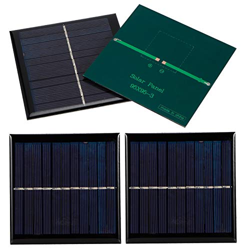 4pcs 1W 5,5 V Mikro -Solarmodule Hochumwandlungsrate Solar Cell Modul 95 x 95 mm Mini -Solarenergie -Kit 4pcs 1W 5,5 V Mikro -Solarmodule Hochumwandlungsrate Solar Cell Modul 95 x 95 mm Mini -Solarenergie -Kit von LIYJTK