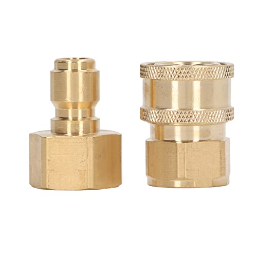 5000psi Hochdruck -Waschmaschinen -Armaturen Waschmaschinenrohradapter weibliche männliche Stecker Dauerhafte Messing Stahl Schnellanschlüsse für breite Anwendung (M22X1.5mm weiblicher Fadenstecker 5000psi Hochdruck -Waschmaschinen -Armaturen Waschmaschinenrohradapter weibliche männliche Stecker Dauerhafte Messing Stahl Schnellanschlüsse für breite Anwendung (M22X1.5mm weiblicher Fadenstecker von LIYJTK