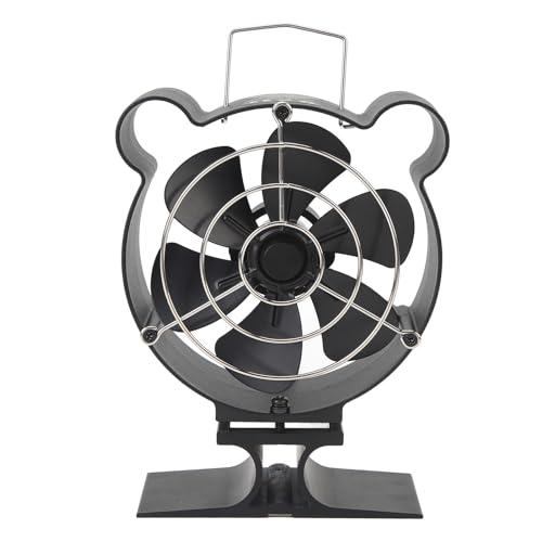 6 Klingen Holzherd Lüfter Effizienter Luftstrom für die Verteilung der Kamin wärme 6 Klingen Holzherd Lüfter Effizienter Luftstrom für die Verteilung der Kamin wärme von LIYJTK